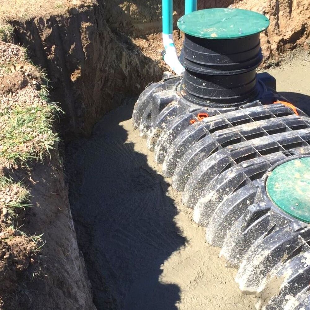 a septic system recently repaired by our team Septic Service Company Wake County
